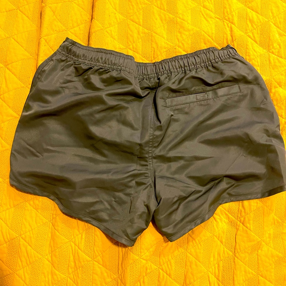 TOPMAN Army Green Men’s Swim Trunks